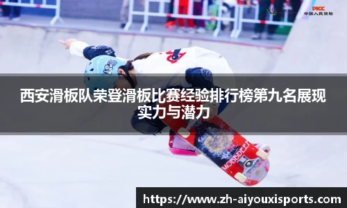 西安滑板队荣登滑板比赛经验排行榜第九名展现实力与潜力